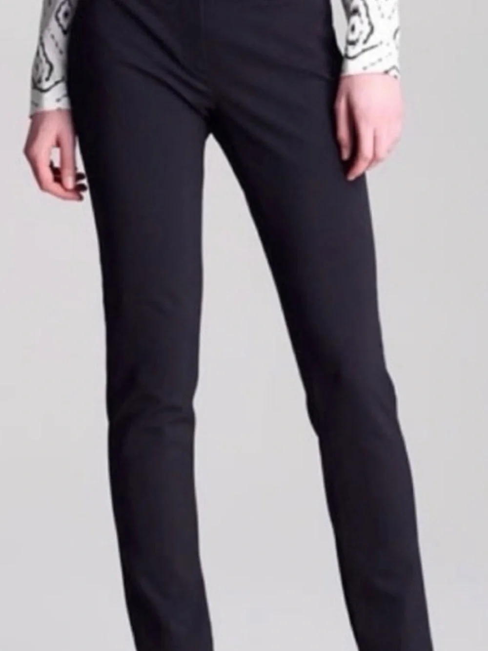 Theory Leska Navy Blue Dress Pants Slim Fit